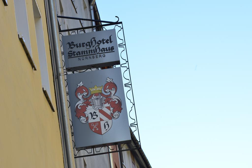Burghotel Stammhaus Nuremberga Exterior foto